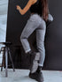 MOM FIT džinsa bikses "SILVER CITY" DJ2687 - PELĒKAS PRE-ORDER